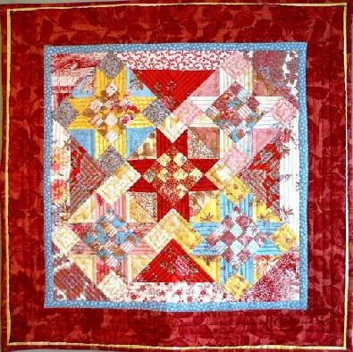 Big Charm Pack Mosaic Ohio Stars Quilt