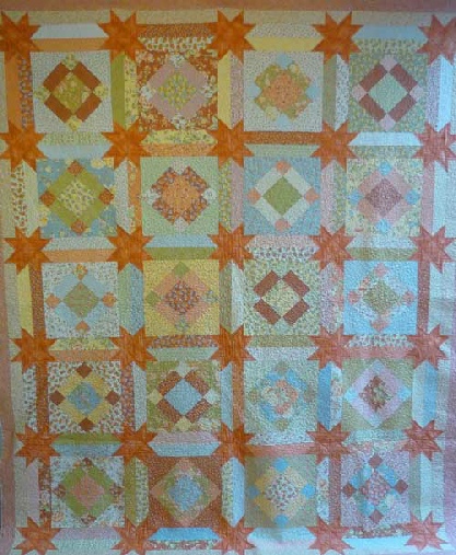 Big Dandelion Girl Quilt