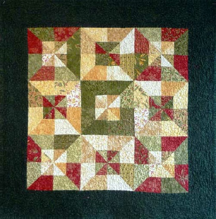 Big Charm Pack Windmills Quilt